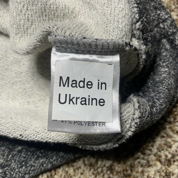 NWOT Brooklyn We Go Hard BWGH Bauhaus Speckled Black Gray Men Sweater Sz Large - Picture 6 of 10